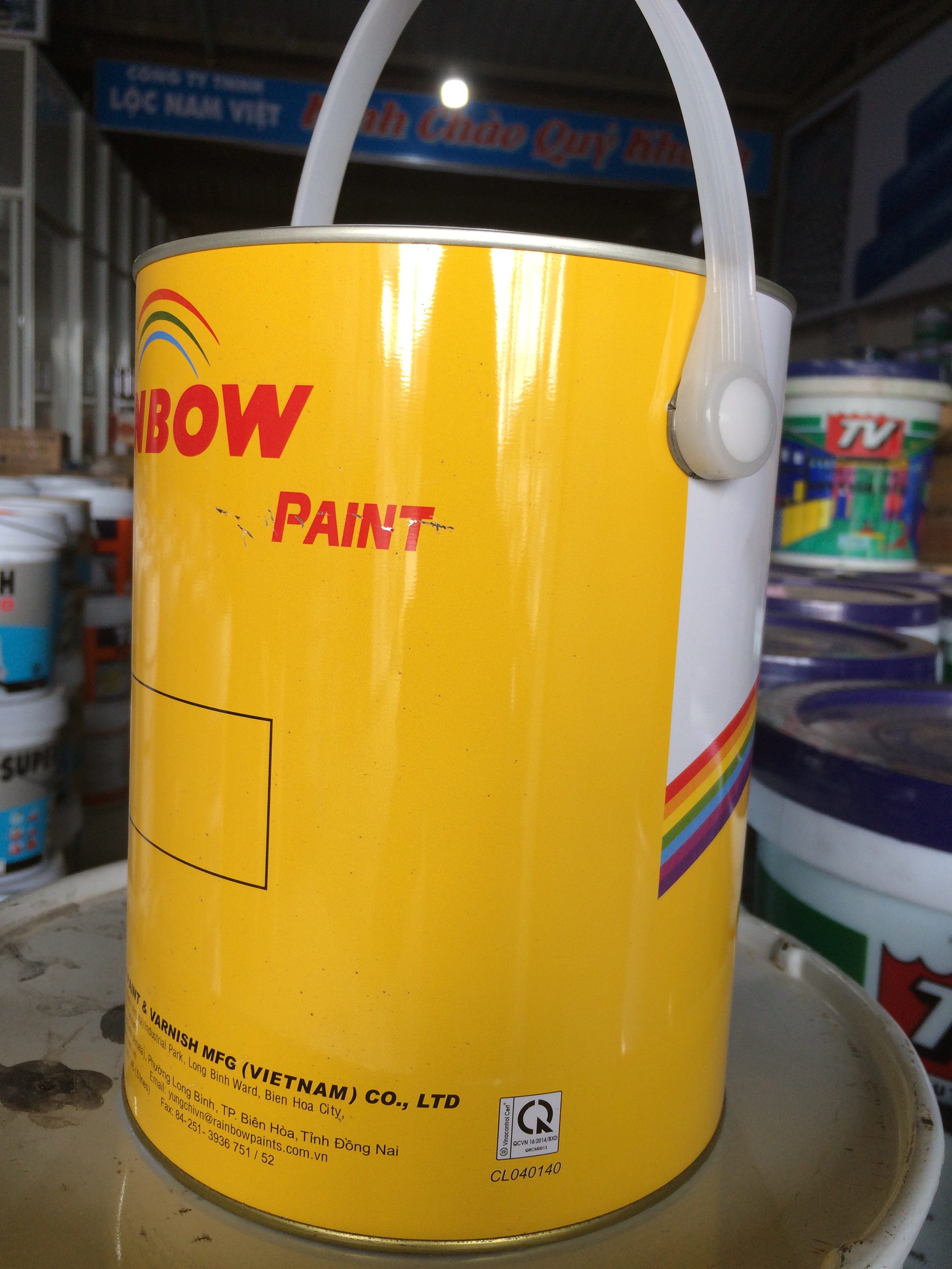 SƠN NUNG NHIỆT ĐỘ THẤP RAINBOW (BAKING ENAMEL) 1101 4L