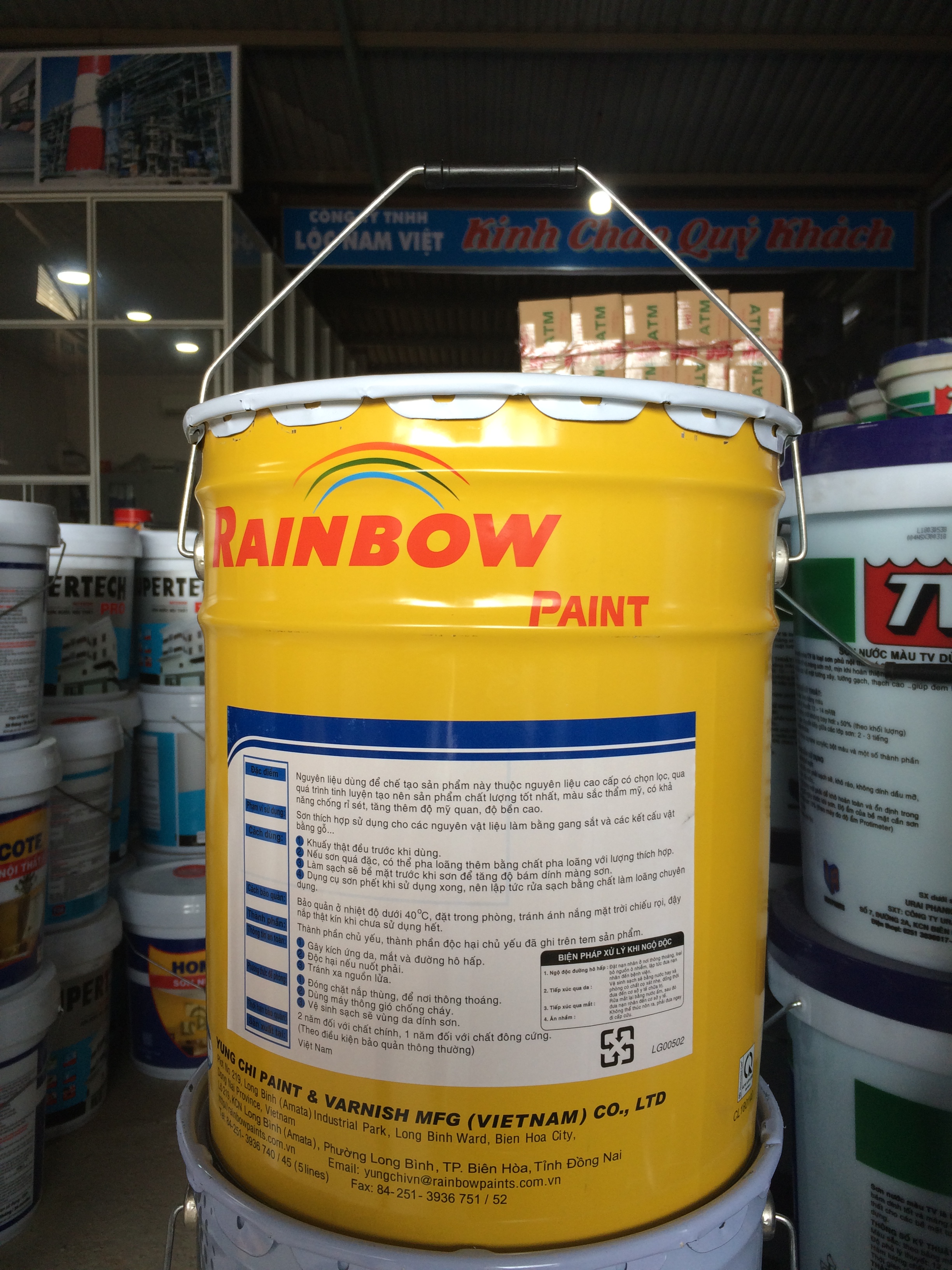 SƠN NUNG RAINBOW (BAKING ENAMEL) 1106 18L