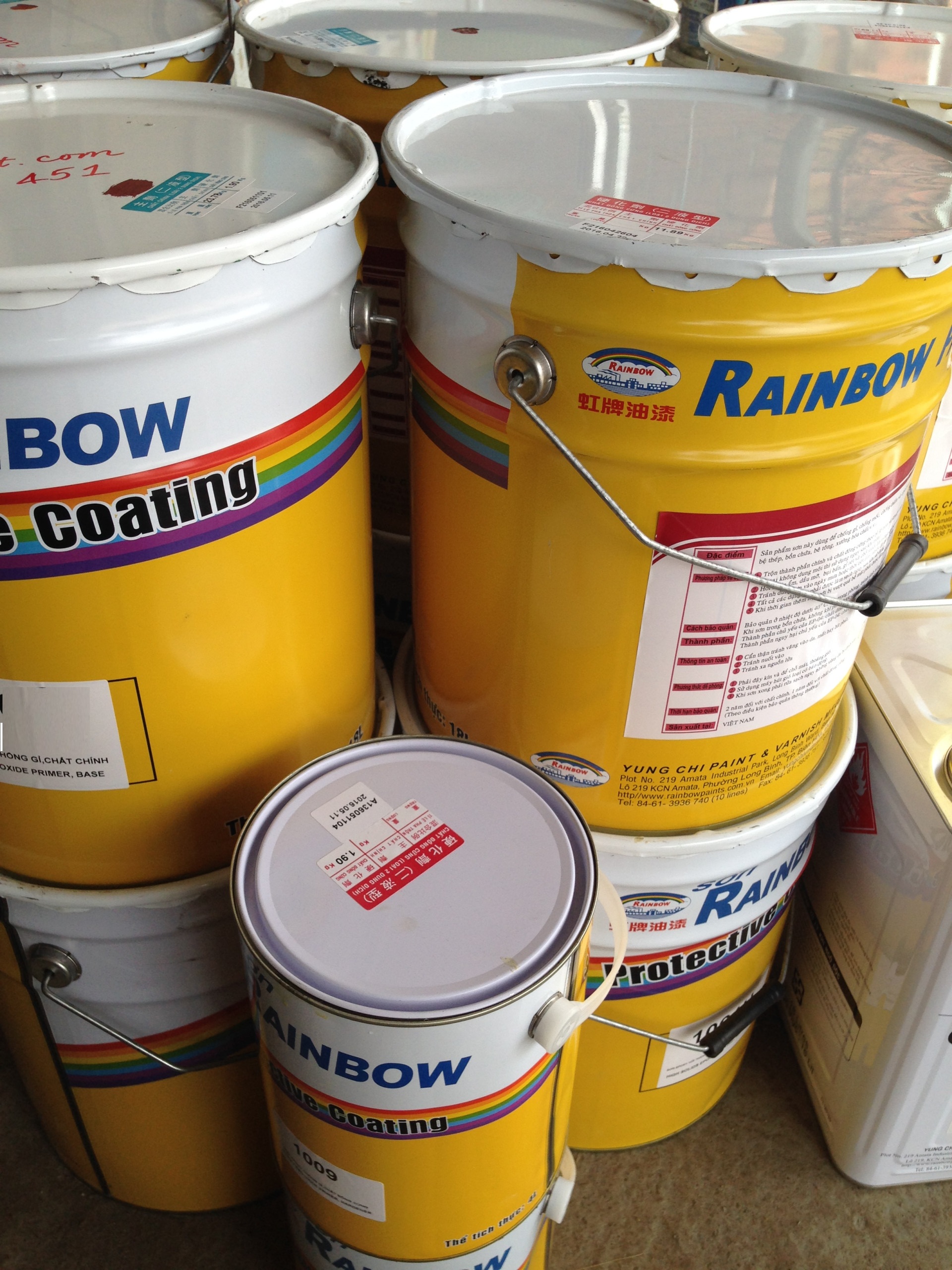 SƠN PU RAINBOW LỚP PHỦ CHỐNG THẤM 781V 18L