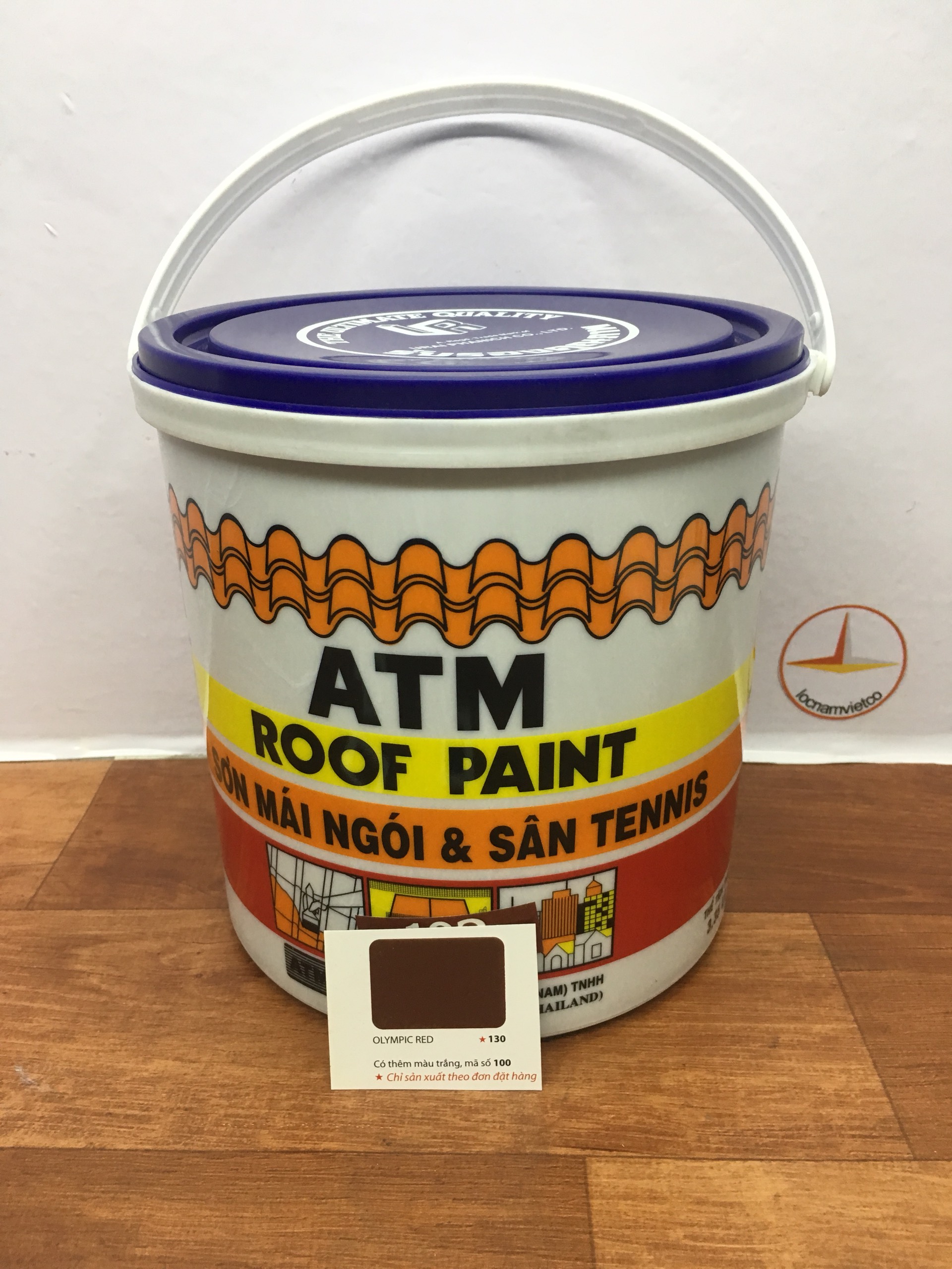 Sơn sân Tennis & mái ngói ATM Roof Paint Olympic Red 130