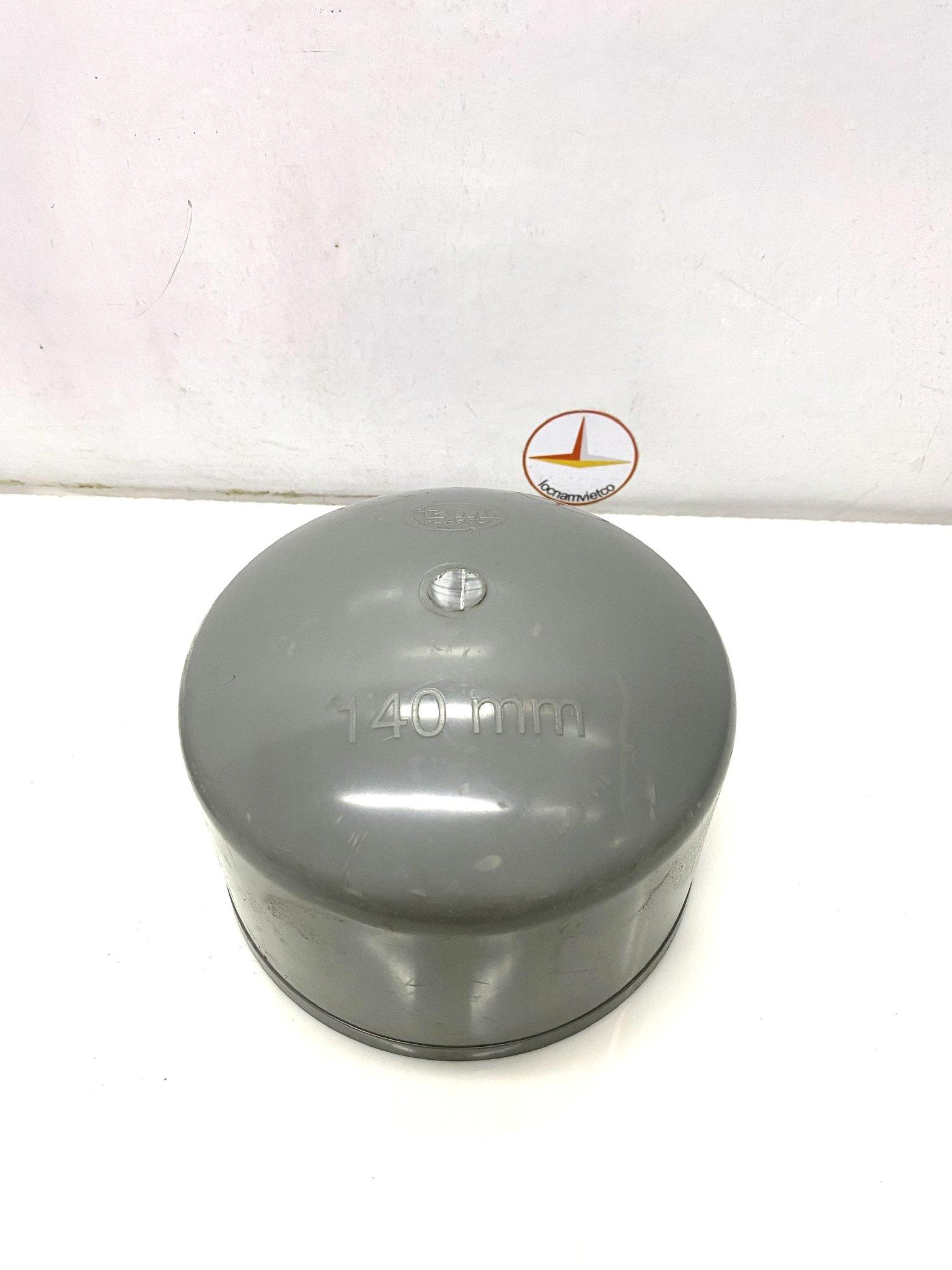 Nắp bịt nhựa PVC 140 Bình Minh/End cap _B140