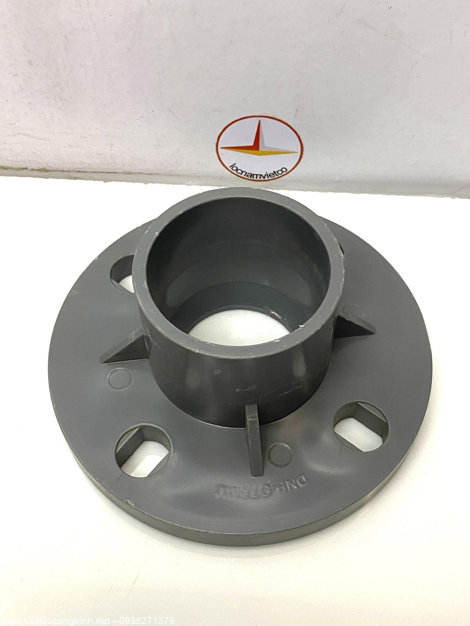 Mặt bích 76(2″1/2) nhựa PVC (Flange)- MB76