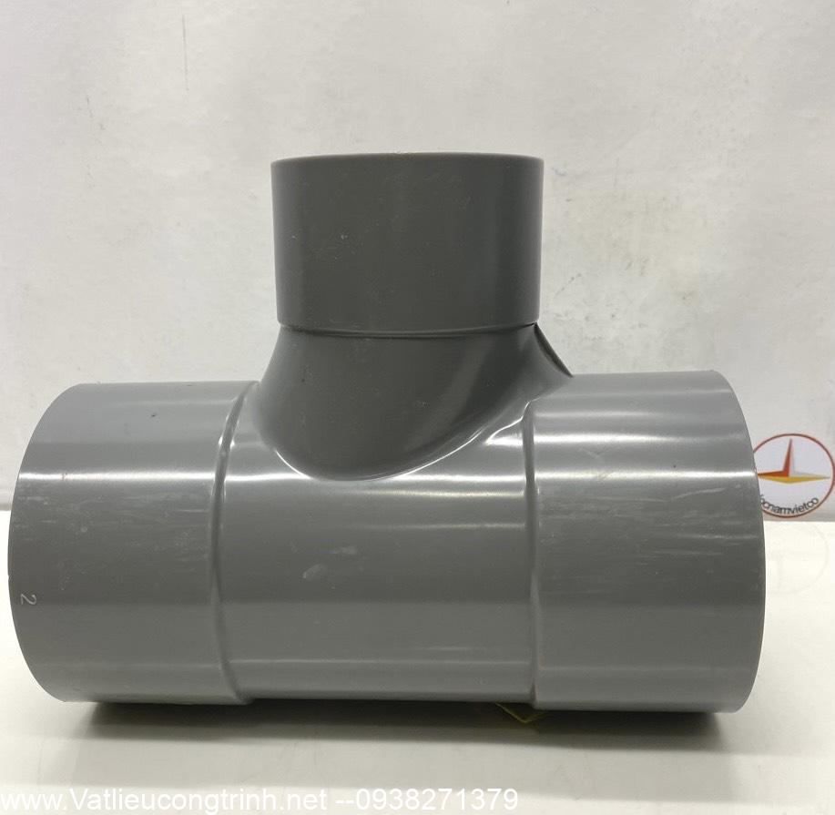 Tê cong giảm 168×90 nhựa PVC Bình Minh_TC168x90 – VẬT LIỆU CÔNG TRÌNH
