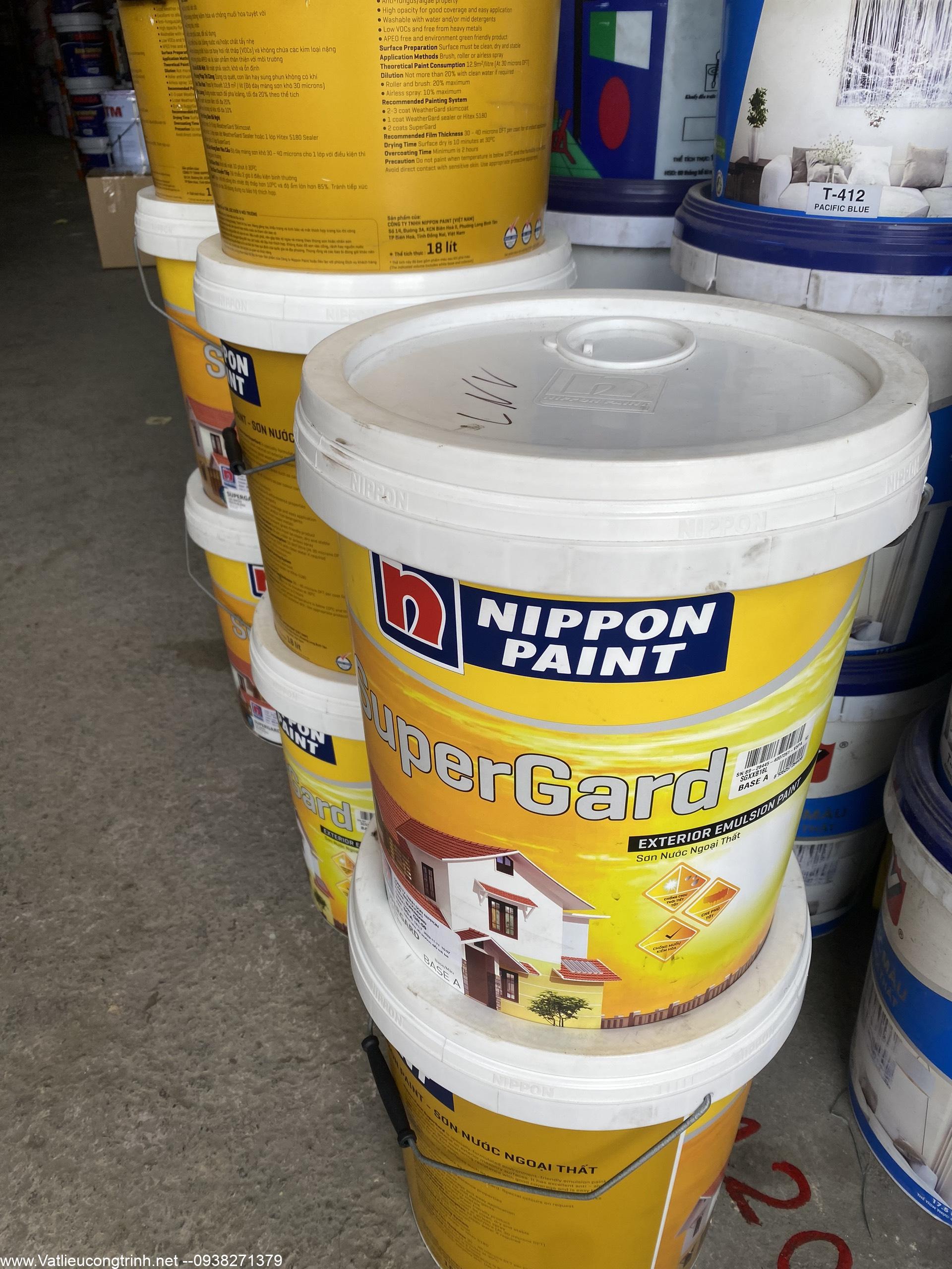Sơn nước Nippon Supergard 18L